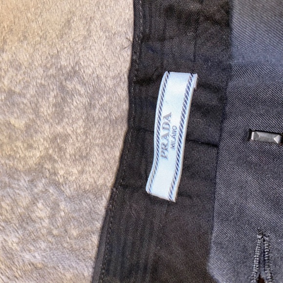 Prada Gabardine Stretch Pantalones Pants  EU European Size 44  Waist : 32 Inches - Picture 8 of 11